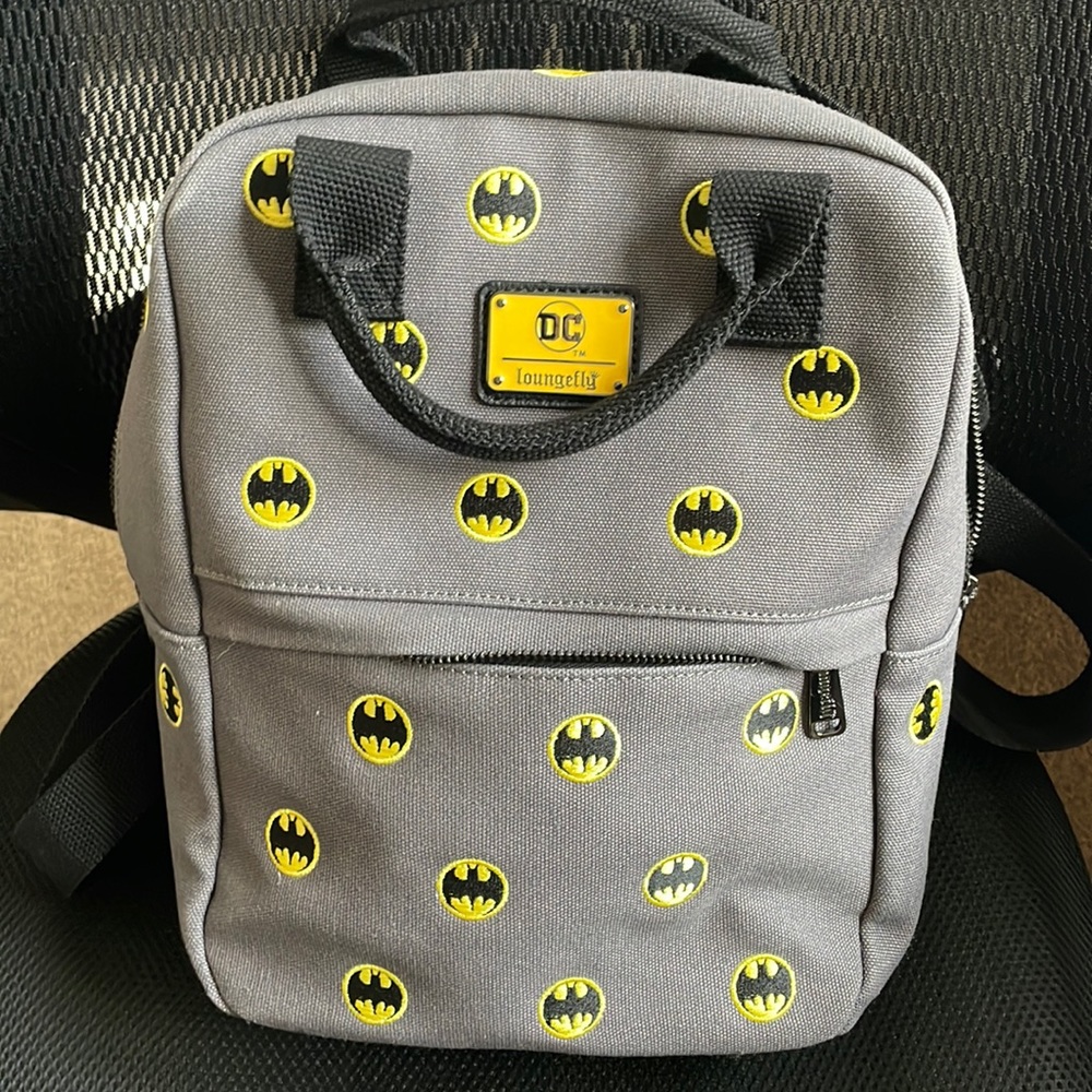 Loungefly Batman canvas backpack price firm